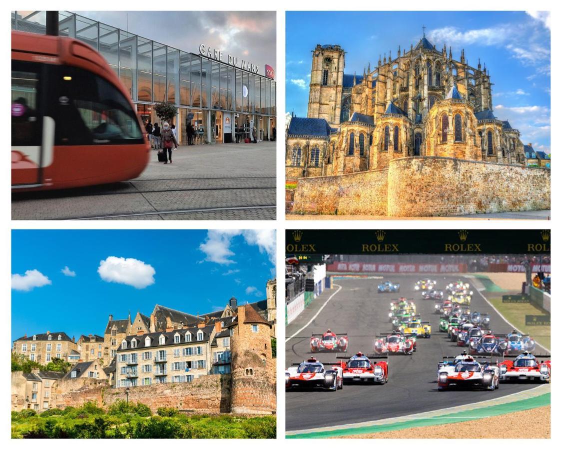 L'Appart K-Za Wifi Fibre Checkin Auto 6 Pers Le Mans Luaran gambar